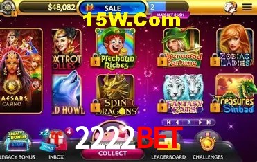 Recursos de Bônus 2222Bet