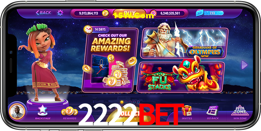 Mesa de Blackjack 2222Bet